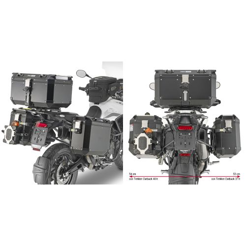 Telai Laterali GIVI PLO6425CAM Outback per Triumph Tiger 900 20 - 26