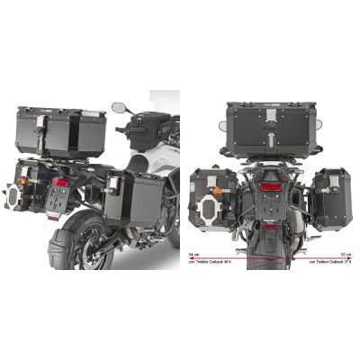 Telai Laterali GIVI PLO6425CAM Outback per Triumph Tiger 900 20 - 26