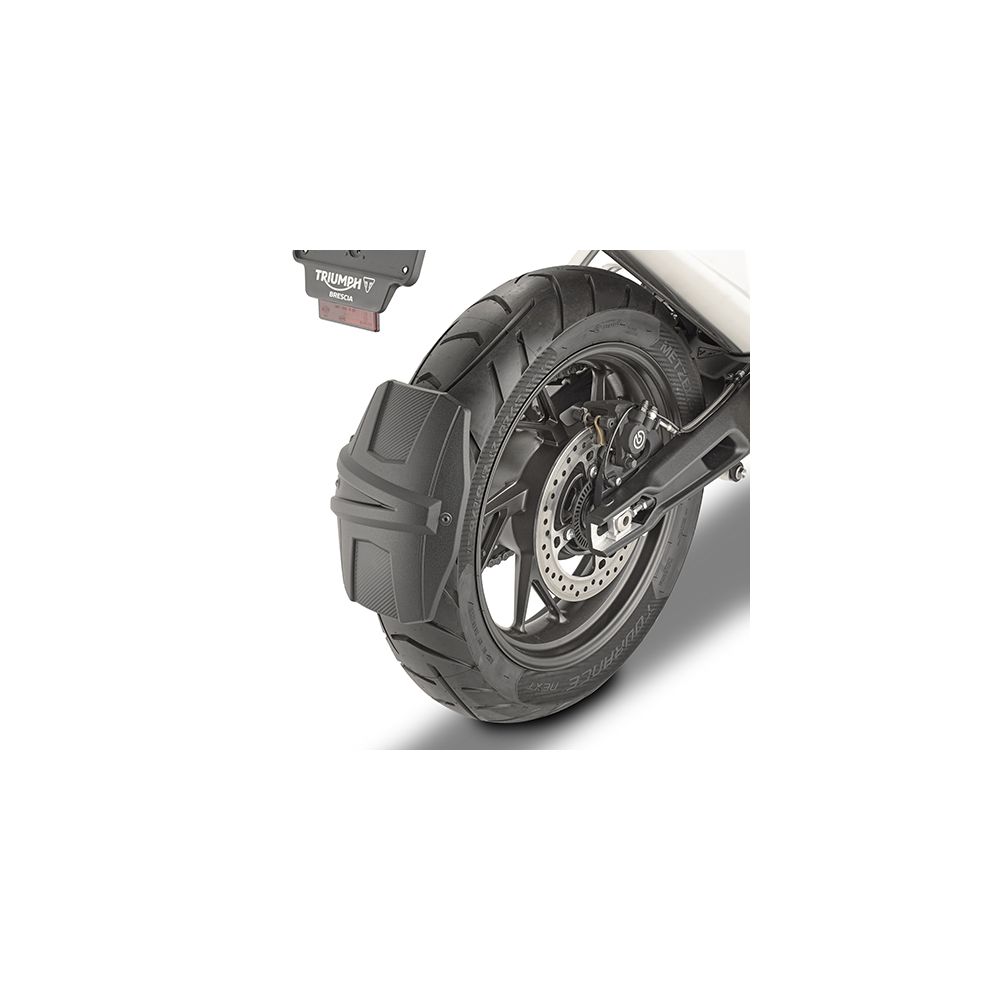 GIVI RM6415KIT Kit paraspruzzi RM02 con attacchi specifici per TRIUMPH TIGER 900 2020 / 2026