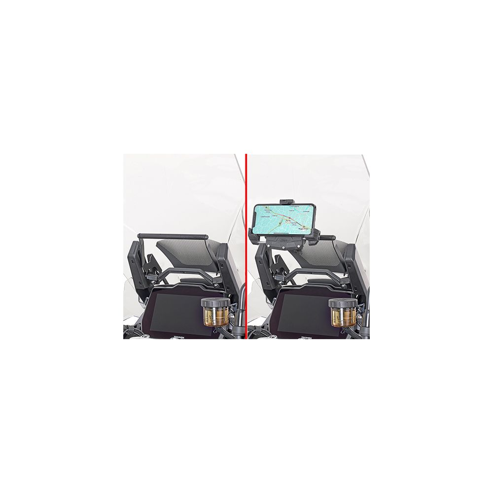 Traversino GIVI FB6422 Porta Navigatore GPS per Triumph Tiger 1200
