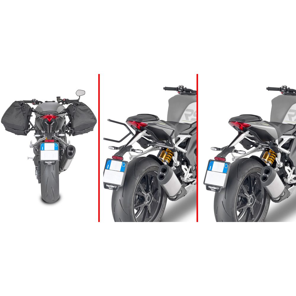 Telaietti Laterali GIVI TR6420 Remove-X per Triumph Speed Triple 1200 RS