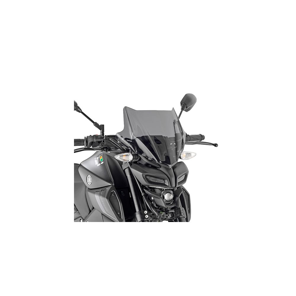 GIVI 2166A Cupolino fumé con attacchi per YAMAHA MT-125 2020 / 2026