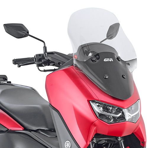 GIVI 2153DT Parabrezza trasparente con attacchi per YAMAHA N-MAX 125 / 155 2021 / 2024