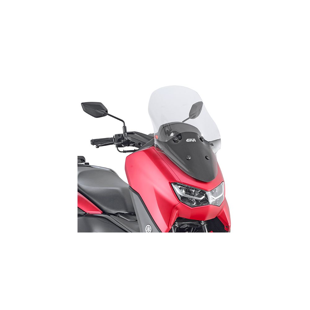 GIVI 2153DT Parabrezza trasparente con attacchi per YAMAHA N-MAX 125 / 155 2021 / 2024