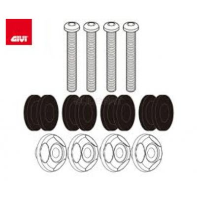 GIVI 2153DT Parabrezza trasparente con attacchi per YAMAHA N-MAX 125 / 155 2021 / 2024