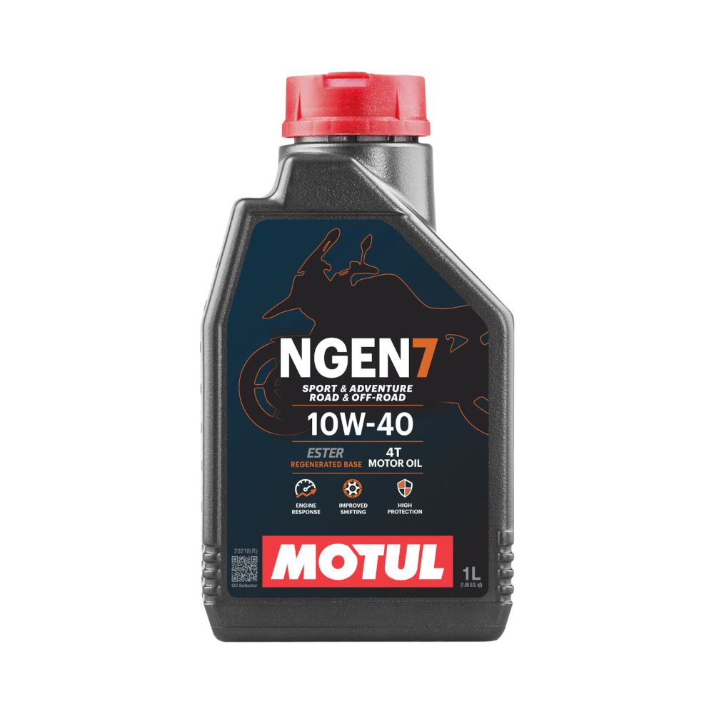 Olio Motore MOTUL NGEN 7 4T 10W-40 Sintetico Sostenibile Estere 1L