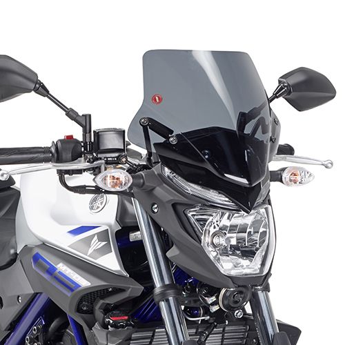 Cupolino GIVI A2127 Basso Sportivo Fumé per Yamaha MT-03 321