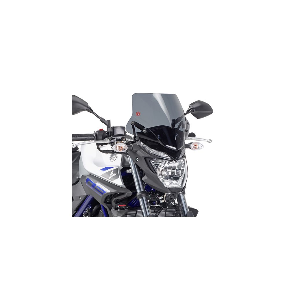 Cupolino GIVI A2127 Basso Sportivo Fumé per Yamaha MT-03 321