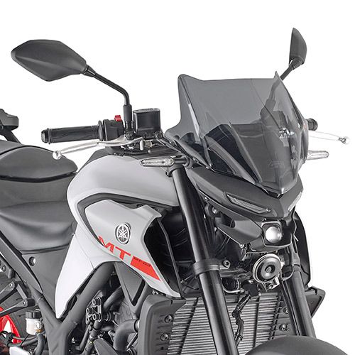 GIVI 4128S Cupolino fumé con attacchi per YAMAHA MT-03 321 2020 / 2026
