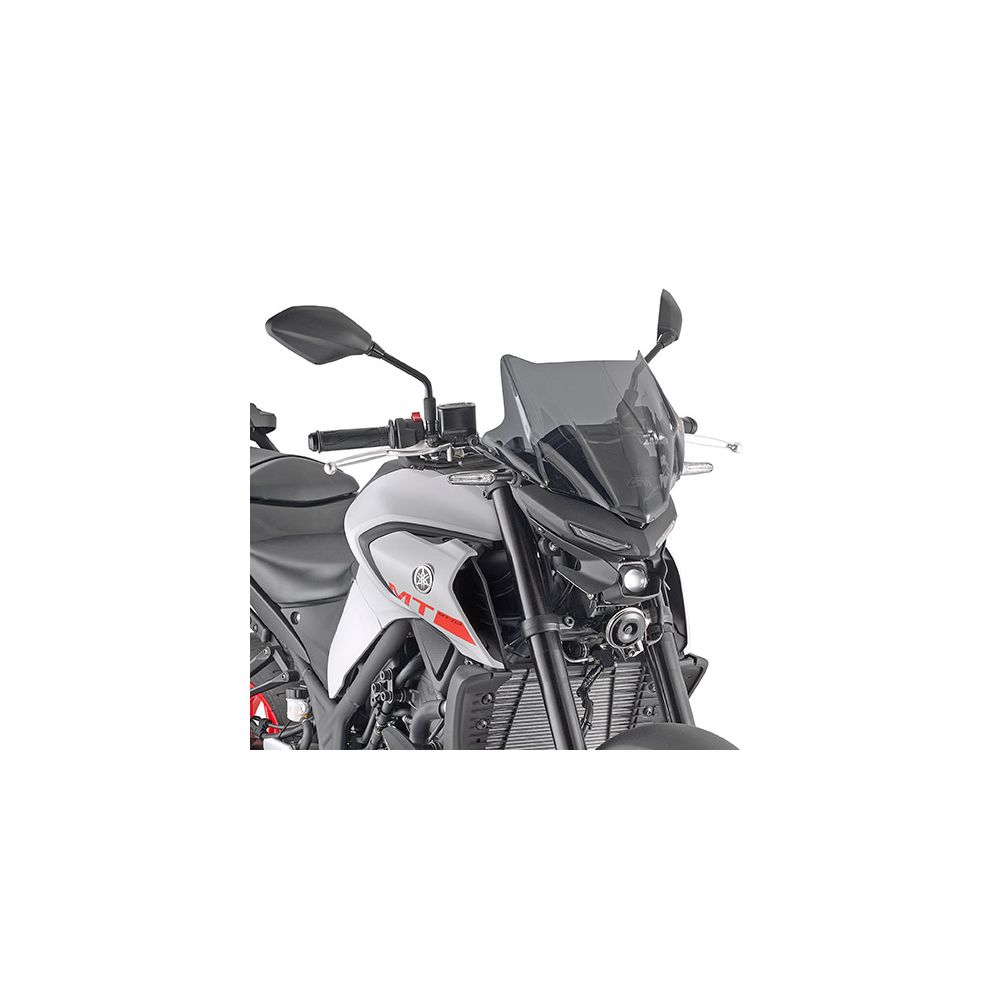 GIVI 4128S Cupolino fumé con attacchi per YAMAHA MT-03 321 2020 / 2026