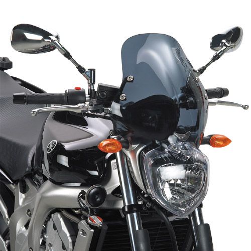 Cupolino GIVI 140D Fumé con Attacchi Specifici D140KIT per Yamaha FZ6