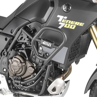 Paramotore GIVI TN2158 Nero con Slider per Yamaha Ténéré 700