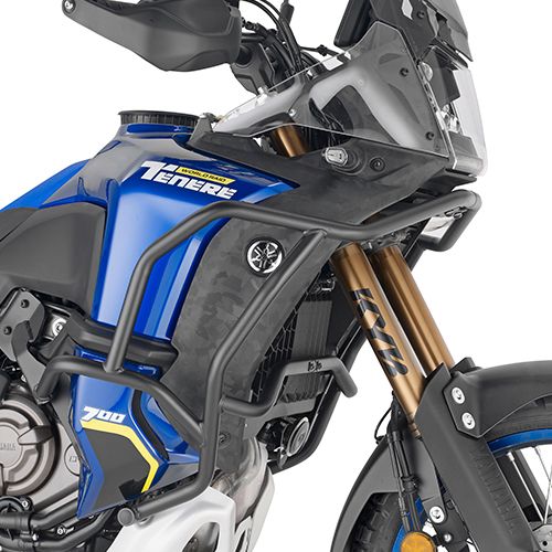GIVI TN2165 Paramotore tubolare nero per YAMAHA TENERE 700 WORLD RAID 2022 / 2025