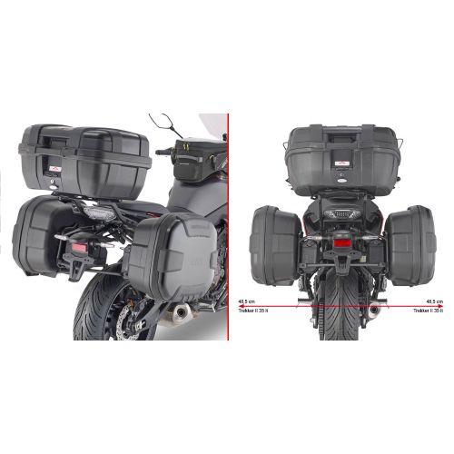 Telaietti Laterali GIVI PL2148 Monokey per Yamaha Tracer 7 - GT