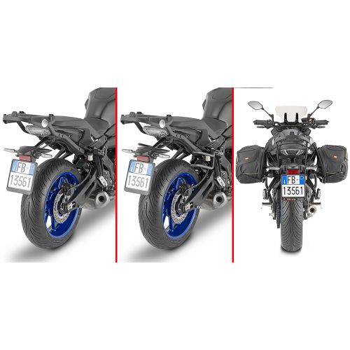 Telaietti Laterali GIVI TR2148 Remove-X per Yamaha Tracer 7 - GT