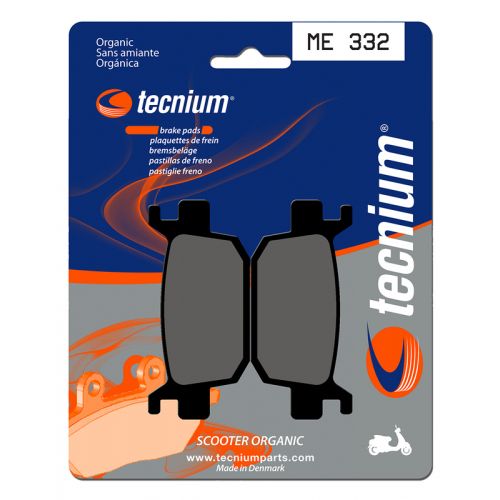 TECNIUM ME 332 Coppia Pastiglie Freno posteriore organiche scooter