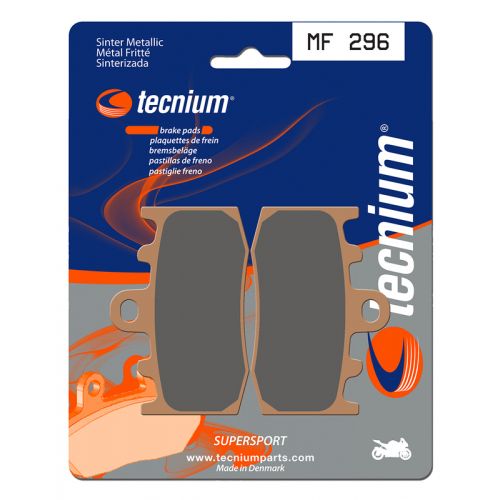 TECNIUM MF 296 Coppia Pastiglie Freno Anteriore Sinterizzate