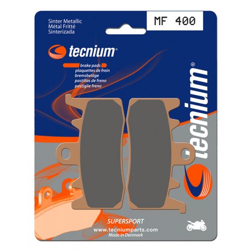TECNIUM MF 400 coppia pastiglie freno anteriore sinterizzate
