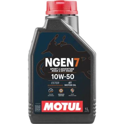Olio Motore MOTUL NGEN 7 4T 10W-50 Sintetico Sostenibile Estere 1L