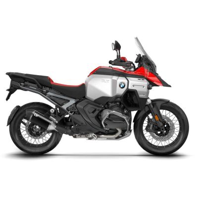 LEOVINCE 15604B SLIP-ON LV-14 INOX BLACK EDITION Omologato per BMW R 1300 GS / ADVENTURE - R 1300 R - R 1300 RS