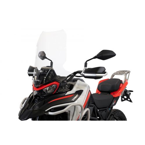 ISOTTA Parabrezza integrale Touring Trasparente con alette laterali per Benelli TRK 702 2023 / 2024