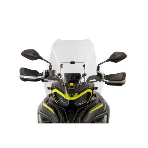 ISOTTA Parabrezza integrale Trasparente con alette laterali per Benelli TRK 702 2023 / 2024