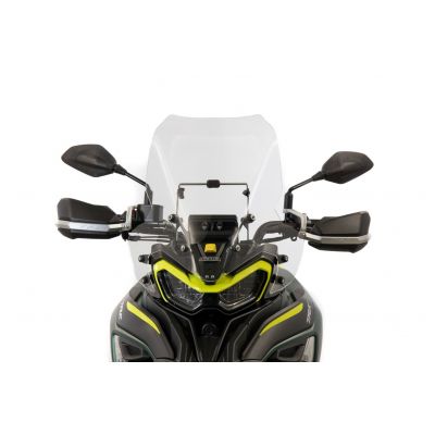 ISOTTA Parabrezza integrale Trasparente con alette laterali per Benelli TRK 702 2023 / 2024