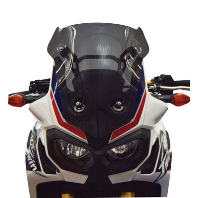 ISOTTA Cupolino basso Fumè Scuro per HONDA AFRICA TWIN CRF 1000 L 2017 / 2020