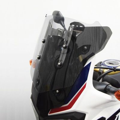 ISOTTA Cupolino Trasparente regolabile per HONDA AFRICA TWIN CRF 1000 L 2017 / 2020
