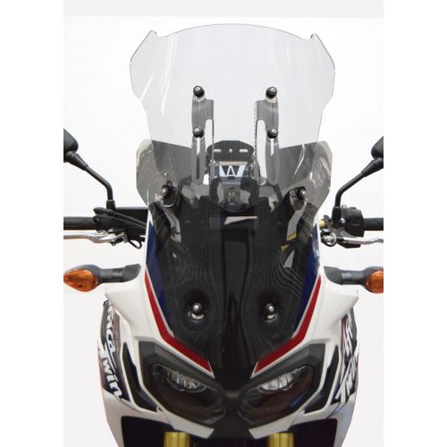 ISOTTA Cupolino Trasparente regolabile per HONDA AFRICA TWIN CRF 1000 L 2017 / 2020