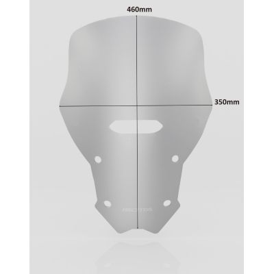 ISOTTA Cupolino standard Fumè Chiaro per Honda Africa Twin CRF 1100 L 2020 / 2023