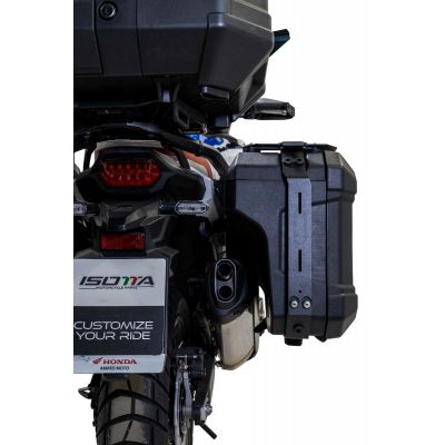 ISOTTA Coppia Portapacchi in Alluminio per Borse Laterali per HONDA AFRICA TWIN 1100 / Adventure Sport / DCT 2020 - 2026
