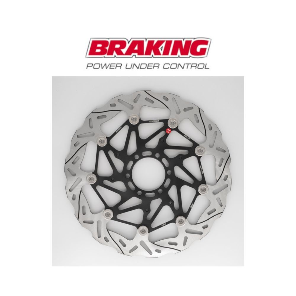 BRAKING Disco Freno Anteriore Sinistro Wave Flottante SK3 WK3001L