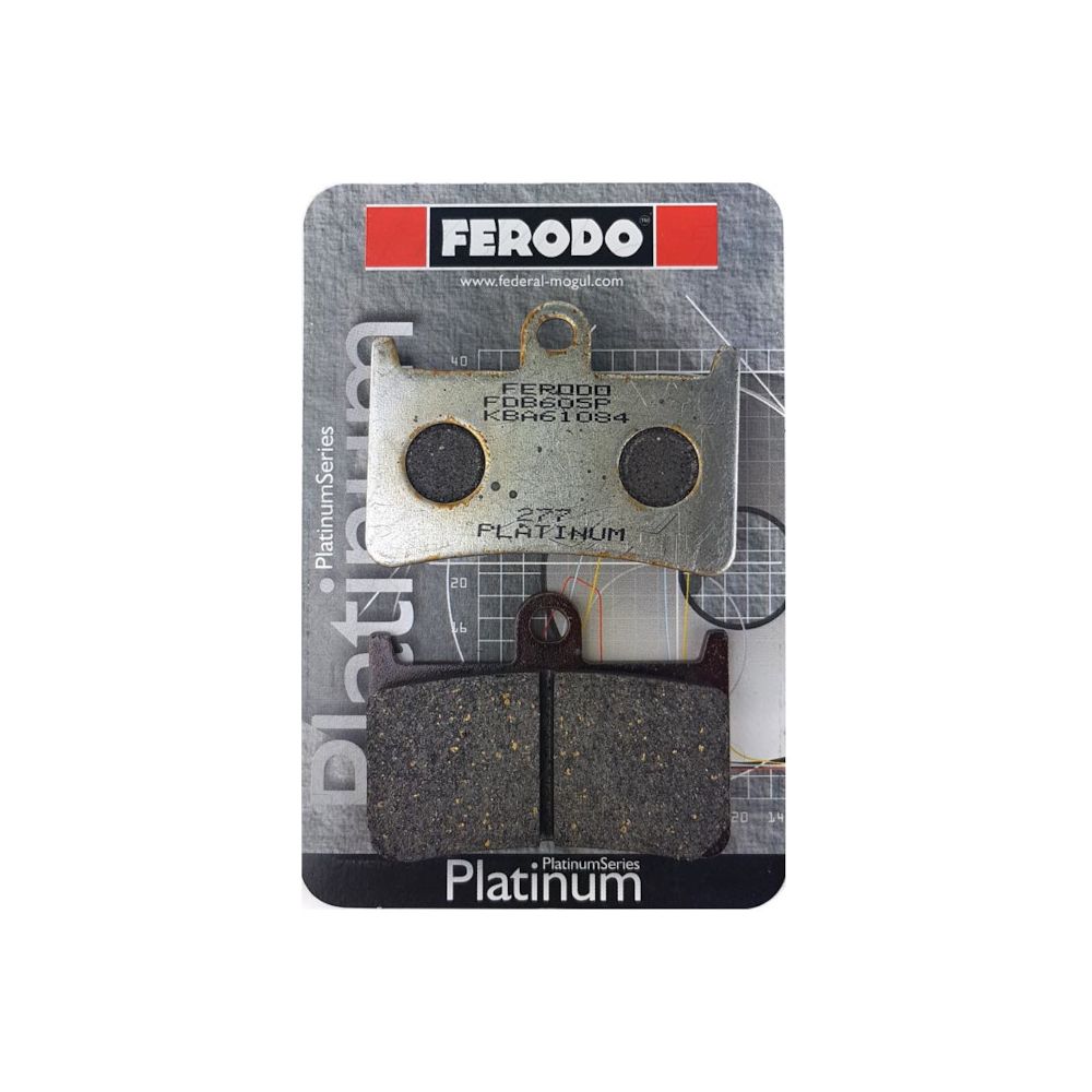 FERODO Coppia Pastiglie Freno anteriore PLATINUM FDB605P