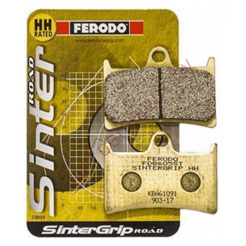FERODO Coppia Pastiglie Freno anteriore ROAD SINTER GRIP FDB605ST