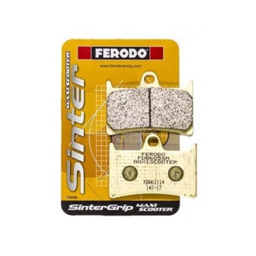 FERODO Coppia Pastiglie Freno anteriore MAXISCOOTER SINTER FDB605SM