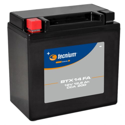 TECNIUM BATTERIA Senza Manutenzione Pre-Attivata Sigillata BTX14