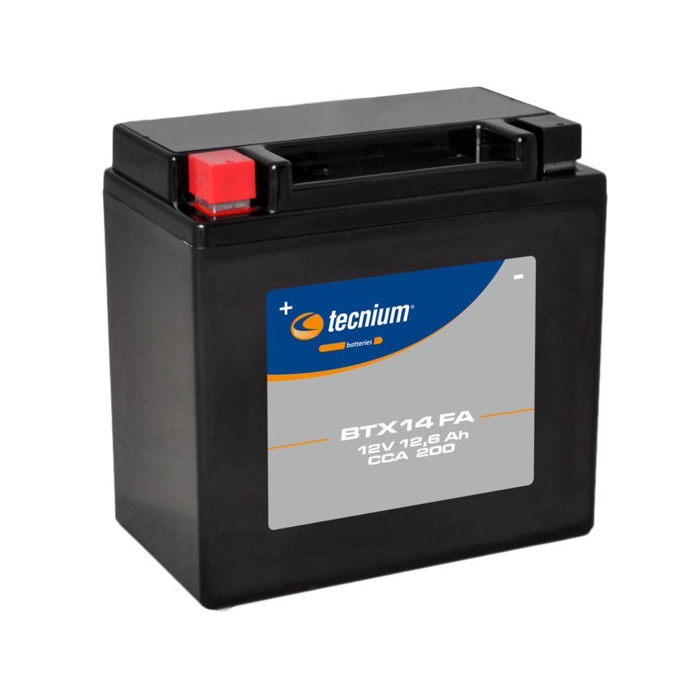 TECNIUM BATTERIA Senza Manutenzione Pre-Attivata Sigillata BTX14