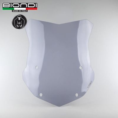 BIONDI 8010365 Cupolino Parabrezza Fumè Chiaro per BMW R 1200 GS / ADV 2013 / 2018 - R 1250 GS / ADV 2019 / 2023