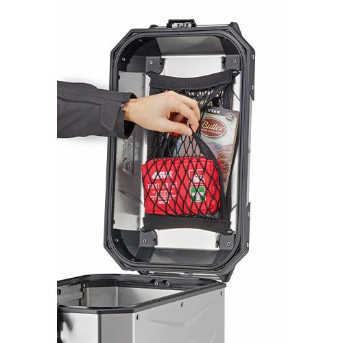 Rete Elastica GIVI E245 con Tasca per Valigie Trekker Outback 48L