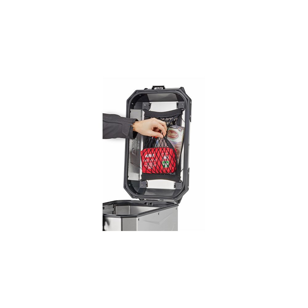 Rete Elastica GIVI E245 con Tasca per Valigie Trekker Outback 48L