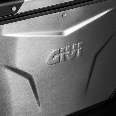 GIVI OBKEV48A TREKKER OUTBACK EVO SMART 48 Valigia laterale destra in alluminio naturale 48 litri