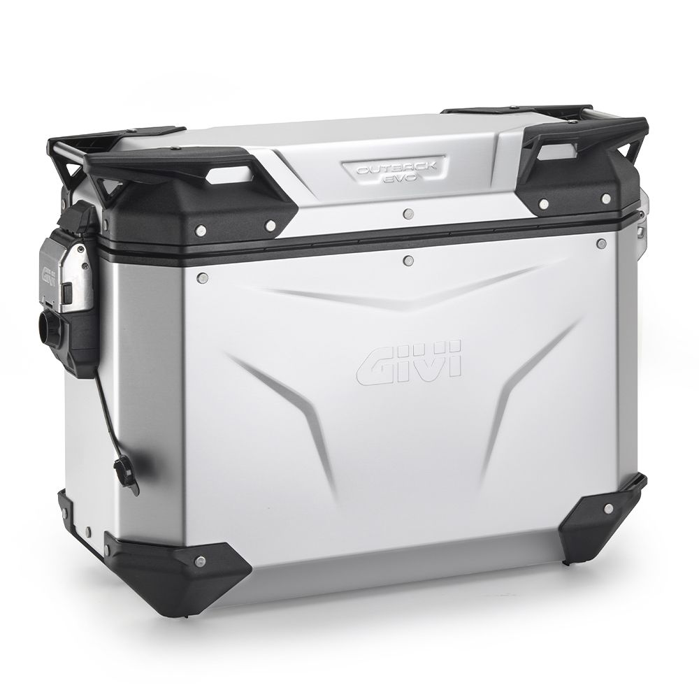 Valigia Destra Givi Trekker Outback Evo Smart Anodised 37 litri