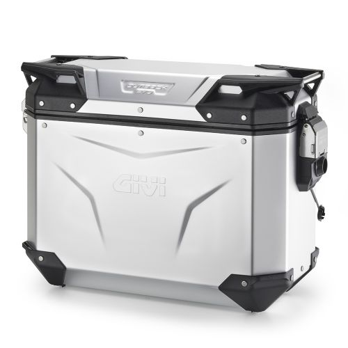 Valigia Sinistra Givi Trekker Outback Evo Smart Anodised 37 litri