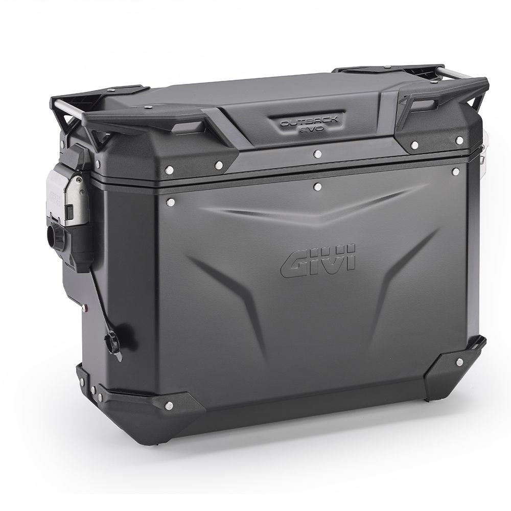 Valigia Destra Scantonata Givi Trekker Outback Evo Smart Black Line 33 litri