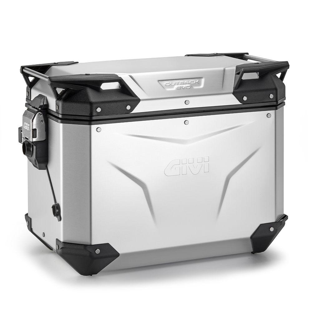Valigia Destra Givi Trekker Outback Evo Smart Anodised Monokey 44 Litri