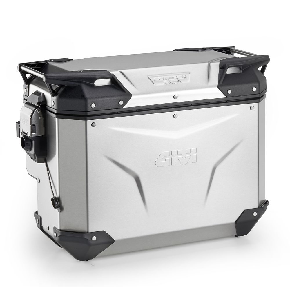 GIVI OBKEVS40AA Valigia laterale destra scantonata TREKKER OUTBACK EVO SMART 40 ANODISED