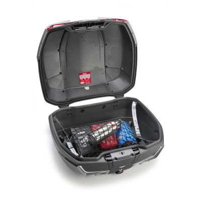 GIVI V58NNTB Valigia Posteriore MONOKEY MAXIA 5 nera con catadiottro trasparente e cover verniciabili