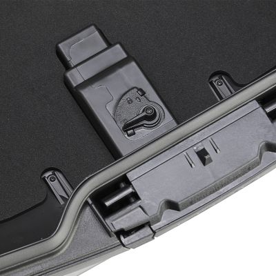 GIVI V58NNTB Valigia Posteriore MONOKEY MAXIA 5 nera con catadiottro trasparente e cover verniciabili