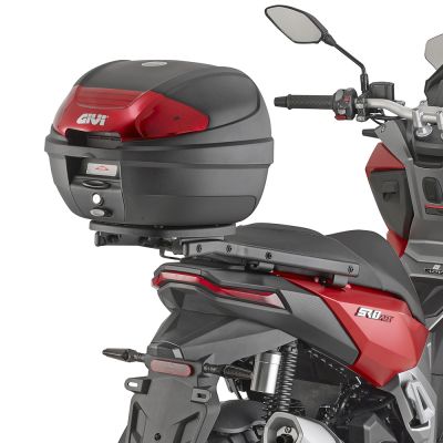 Bauletto GIVI E300N2B Monolock 30 Litri Nero Goffrato per Moto Scooter